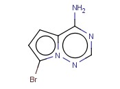 7-Bromo-pyrrolo[2,1-f][1,2,4]triazin-4-ylamine