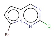 7-BROMO-2-CHLORO-<span class='lighter'>PYRROLO</span>[<span class='lighter'>2,1-F</span>][<span class='lighter'>1,2,4</span>]<span class='lighter'>TRIAZINE</span>