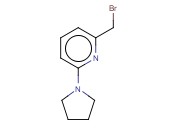 2-(溴<span class='lighter'>甲基</span>)-6-<span class='lighter'>吡咯烷</span>-1-基吡啶