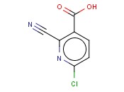 6-CHLORO-2-<span class='lighter'>CYANOPYRIDINE</span>-3-CARBOXYLIC ACID