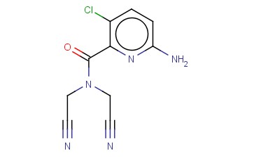 6-AMINO-3-CHLORO-N,N-BIS(CYANOMETHYL)PYRIDINE-2-CARBOXAMIDE
