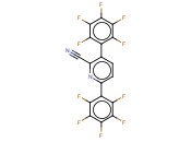 3,6-BIS(PERFLUOROPHENYL)-<span class='lighter'>2-CYANOPYRIDINE</span>