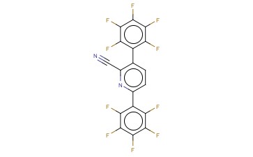 3,6-BIS(PERFLUOROPHENYL)-<span class='lighter'>2-CYANOPYRIDINE</span>