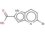 5-<span class='lighter'>BROMO</span>-1H-PYRROLO[3,2-B]<span class='lighter'>PYRIDINE-2-CARBOXYLIC</span> ACID