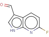 6-氟-7-氮杂-<span class='lighter'>吲哚</span>-3-<span class='lighter'>甲醛</span>