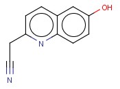6-HYDROXYQUINOLINE-2-<span class='lighter'>ACETONITRILE</span>