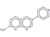 6-(<span class='lighter'>吡啶</span>-4-基)-1,8-萘啶-2-<span class='lighter'>甲</span><span class='lighter'>胺</span>