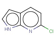 6-CHLORO-1H-<span class='lighter'>PYRROLO</span>[<span class='lighter'>2,3-B</span>]<span class='lighter'>PYRIDINE</span>