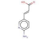 (E)-3-(6-Aminopyridin-3-yl)acrylic acid