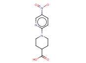 1-(5-硝基<span class='lighter'>吡啶</span>-2-<span class='lighter'>基</span>)<span class='lighter'>哌啶</span>-4-甲酸