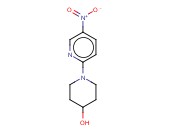 1-(5-硝基<span class='lighter'>吡啶</span>-2-<span class='lighter'>基</span>)<span class='lighter'>哌啶</span>-4-醇