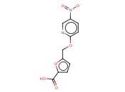 5-([(5-NITRO-2-PYRIDINYL)OXY]METHYL)-<span class='lighter'>2-FUROIC</span> ACID