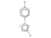 1-(5-BROMO-2-PYRIDYL)-<span class='lighter'>4-BROMOPYRAZOLE</span>
