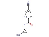 N-(2-AMINOCYCLOPROPYL)-5-<span class='lighter'>CYANOPYRIDINE</span>-2-CARBOXAMIDE