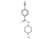 N-(4-AMINOCYCLOHEXYL)-5-<span class='lighter'>CYANOPYRIDINE</span>-2-CARBOXAMIDE