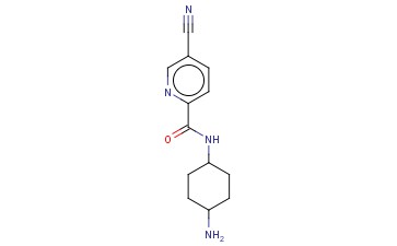 N-(4-AMINOCYCLOHEXYL)-5-<span class='lighter'>CYANOPYRIDINE</span>-2-CARBOXAMIDE