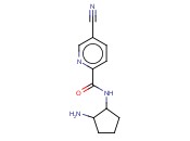 N-(2-AMINOCYCLOPENTYL)-5-<span class='lighter'>CYANOPYRIDINE</span>-2-CARBOXAMIDE