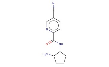 N-(2-AMINOCYCLOPENTYL)-5-<span class='lighter'>CYANOPYRIDINE</span>-2-CARBOXAMIDE