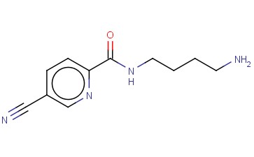 N-(4-AMINOBUTYL)-5-<span class='lighter'>CYANOPYRIDINE</span>-2-CARBOXAMIDE