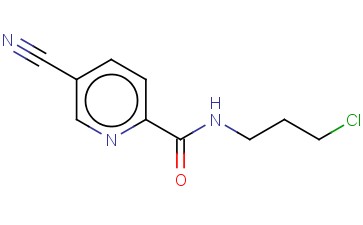 N-(3-CHLOROPROPYL)-5-<span class='lighter'>CYANOPYRIDINE</span>-2-CARBOXAMIDE