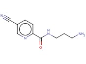 N-(3-AMINOPROPYL)-5-<span class='lighter'>CYANOPYRIDINE</span>-2-CARBOXAMIDE