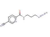 N-(3-AZIDOPROPYL)-5-<span class='lighter'>CYANOPYRIDINE</span>-2-CARBOXAMIDE