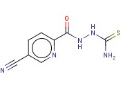 N-(CARBAMOTHIOYLAMINO)-5-<span class='lighter'>CYANOPYRIDINE</span>-2-CARBOXAMIDE