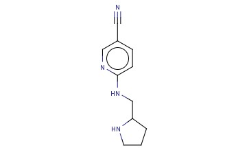 6-[(PYRROLIDIN-2-YLMETHYL)AMINO]PYRIDINE-3-CARBONITRILE