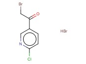 2-BROMO-1-(6-CHLOROPYRIDIN-3-YL)ETHANONE <span class='lighter'>HYDROBROMIDE</span>