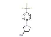 1-[5-(<span class='lighter'>三</span>氟<span class='lighter'>甲基</span>)-2-<span class='lighter'>吡啶基</span>]-(3R)-3-氨基吡咯烷