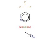 2-([5-(<span class='lighter'>三</span>氟<span class='lighter'>甲基</span>)-2-<span class='lighter'>吡啶基</span>]磺酰)乙腈