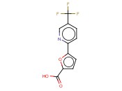 5-[5-(TRIFLUOROMETHYL)-2-PYRIDINYL]-<span class='lighter'>2-FUROIC</span> ACID