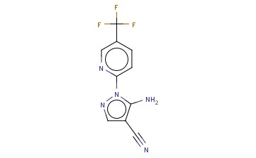 5-AMINO-1-(5-(TRIFLUOROMETHYL)PYRIDIN-2-YL)-1H-PYRAZOLE-4-CARBONITRILE