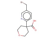 4-(5-BROMOMETHYL-PYRIDIN-2-YL)-TETRAHYDRO-PYRAN-4-CARBOXYLIC ACID