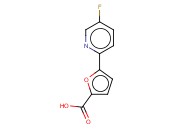 5-(5-FLUORO-2-PYRIDINYL)-<span class='lighter'>2-FUROIC</span> ACID