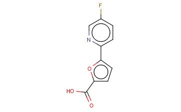 5-(5-FLUORO-2-PYRIDINYL)-<span class='lighter'>2-FUROIC</span> ACID