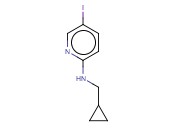 2-PYRIDINAMINE, N-(CYCLOPROPYLMETHYL)-5-IODO-