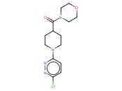 4-([1-(6-CHLOROPYRIDAZIN-3-YL)PIPERIDIN-4-YL]CARBONYL)MORPHOLINE