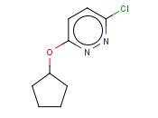 3-CHLORO-6-(CYCLOPENTYLOXY)PYRIDAZINE