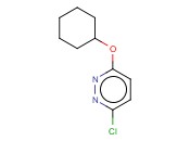 3-CHLORO-6-(CYCLOHEXYLOXY)PYRIDAZINE