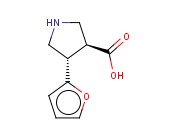 (3S,4S)-4-(呋喃-2-基)<span class='lighter'>吡咯烷</span>-3-羧酸