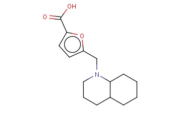 5-(DECAHYDROQUINOLIN-1-YLMETHYL)FURAN-2-CARBOXYLIC ACID