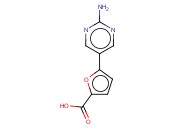 5-(2-AMINO-5-PYRIMIDINYL)-<span class='lighter'>2-FUROIC</span> ACID