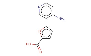 5-(4-AMINO-3-PYRIDINYL)-<span class='lighter'>2-FUROIC</span> ACID