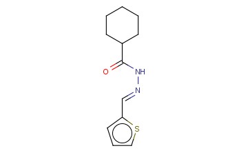 N'-(2-THIENYLMETHYLENE)CYCLOHEXANECARBOHYDRAZIDE