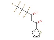 4,4,5,5,6,6-七氟-1-(2-<span class='lighter'>噻吩</span><span class='lighter'>基</span>)-1,3-<span class='lighter'>己</span>二酮