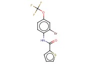 2-THIOPHENECARBOXAMIDE, N-[2-BROMO-4-(TRIFLUOROMETHOXY)PHENYL]-