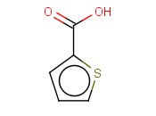 <span class='lighter'>THIOPHENE-2-CARBOXYLIC</span> ACID