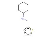 <span class='lighter'>2-THIOPHENEMETHANAMINE</span>, <span class='lighter'>N-CYCLOHEXYL-</span>