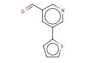 5-(THIOPHEN-2-YL)PYRIDINE-3-<span class='lighter'>CARBALDEHYDE</span>